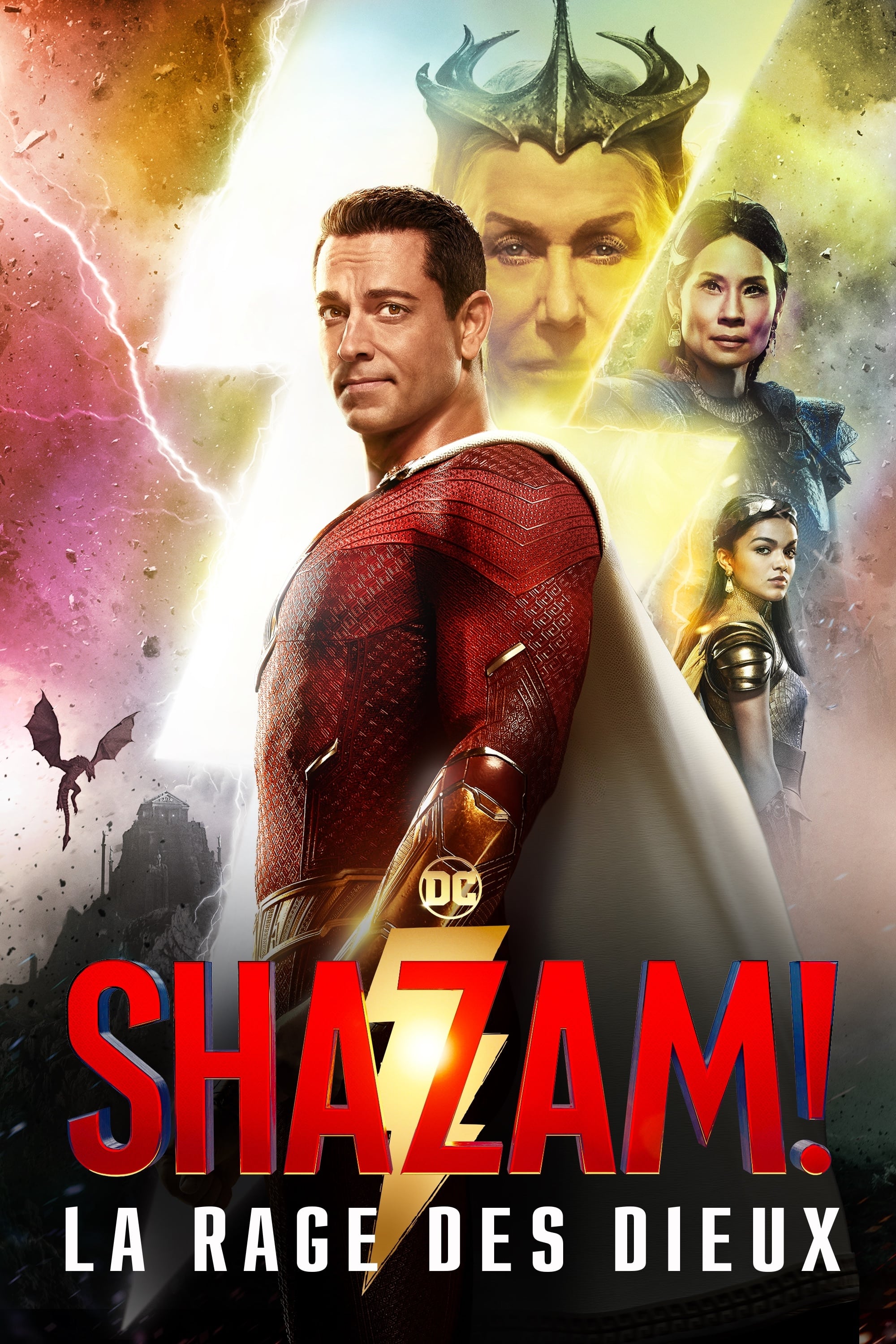 Affiche du film "Shazam! La rage des Dieux"