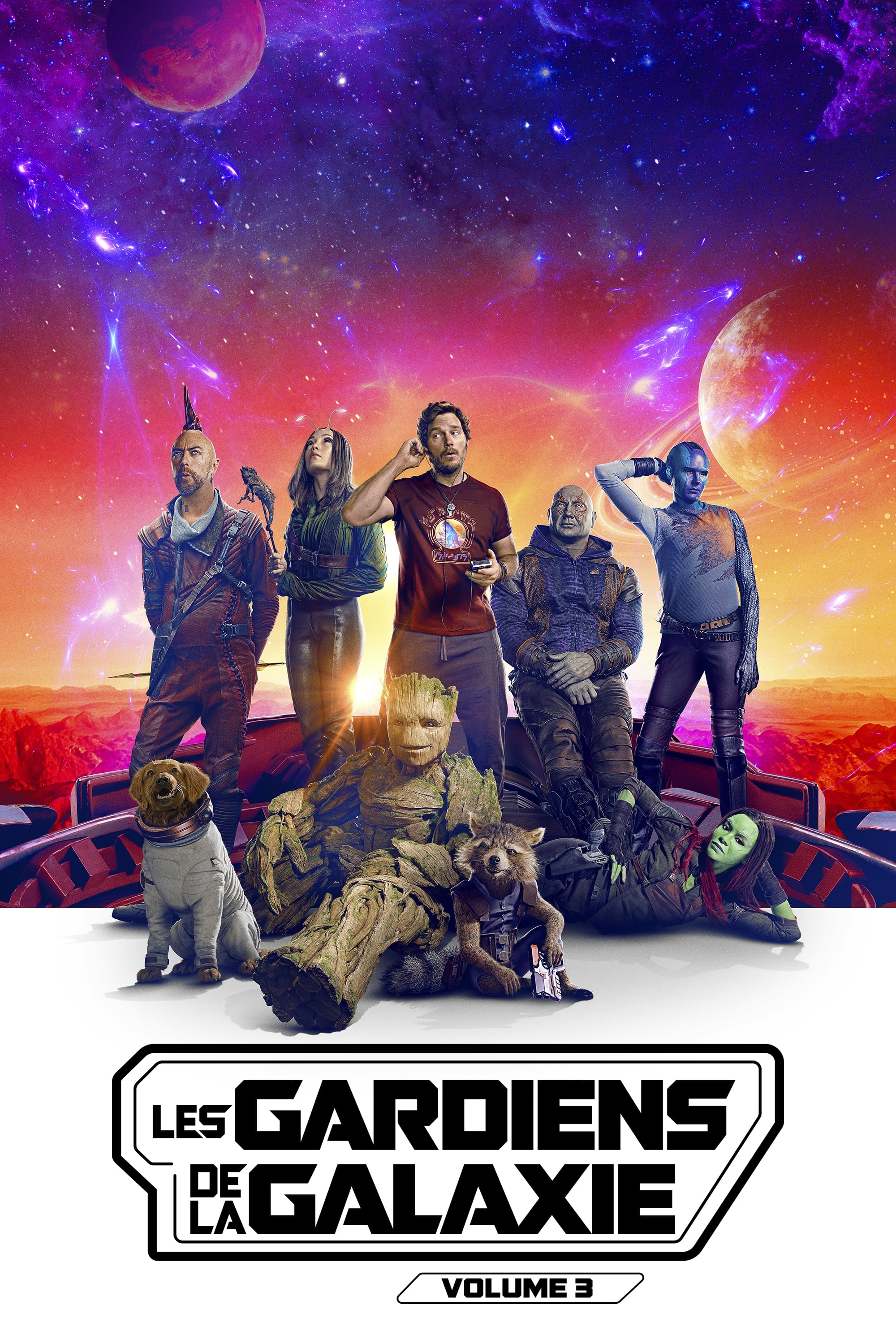 Affiche du film "Les Gardiens de la Galaxie : Volume 3"