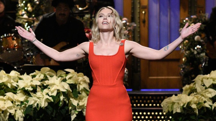 Scarlett Johansson animateur de Saturday Night Live